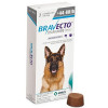 Жувальна таблетка для собак вагою 20-40кг  Bravecto від бліх і кліщів, 1000мг - 2