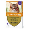 Краплі  для кішок вагою від 4 до 8 кг Bayer Advocate від бліх, 0.8мл - 1