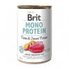 Вологий корм для собак Brit Mono Protein Tuna&Sweet Potato паштет з тунцем і картоплею, 400 - 2