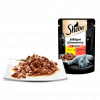Вологий корм для котів Sheba Select Slices з куркою і яловичиною в соусі 85г - 4