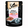 Вологий корм для котів Sheba Select Slices з лососем в соусі 85г - 1