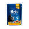 Вологий корм для котів Brit Premium з лососем і фореллю 100г - 2