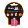 Іграшка куля-молекула для собак AnimAll Fun, коралова, 3см - 1