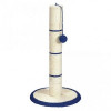 Іграшка для котів Дряпка Trixie стовп, кругла на підставці, темно-синя, 62х35х62 см - 1