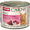 Вологий корм для котів Animonda Carny Adult з яловичиною індичкою і креветками - 1