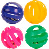 Іграшка-мяч для котів Trixie пластикові з дзвіночками, 4 см, 4 шт - 3