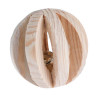Іграшка для гризунів Trixie Куля деревяна з дзвіночком, 6 см - 1