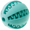 Іграшка-мяч для собак Trixie Denta Fun гумова, бейсбольний мяч з мятою - 1