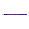 Нашийник для собак Collar Waudog Glamour фіолетовий зі стразами Квіточка, 21-29см, 12мм - 3