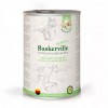 Вологий корм для котів Baskerville Super Premium Телятина і лосось з пастернаком і крес-салатом 400г - 1