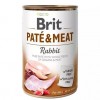 Вологий корм для собак Brit Pate&Meat Rabbit з кроликом, 400 гр - 1