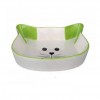 Миска для котів Trixie, керамічна,в формі котячої голови, 250мл/12см - 1