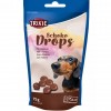 Ласощі для собак Chocolate Drops Trixie, дропси з вітамінами з шоколадом, 75г - 1