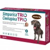 Жевательные таблетки для собак весом 40-60 кг. Simparica Trio от блох и клещей - 1