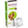 Жувальна таблетка для собак вагою 10-20кг  Bravecto від бліх і кліщів, 500мг - 1