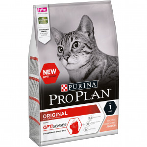 Сухий корм для котів Purina Pro Plan Adult Original Salmon