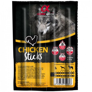 Ласощі для собак Alpha Spirit sticks Chicken, 4*40г