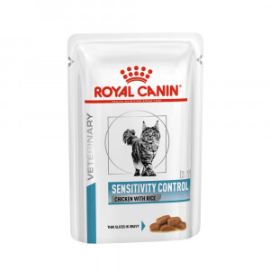 Лікувальний вологий корм для котів Royal Canin Sensitivity Control Chicken&Rice 85г