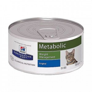 Лечебный влажный корм для кошек Hill's Prescription Diet Feline Metabolic Weight Management 156 гр