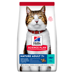 Сухий корм для котів Hills SP Feline Mature Adult 7+ Tuna, 1.5кг