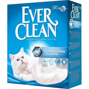 Наповнювач для котячого туалета Ever Clean Extra Strong Clumping Unscented  мінеральний, без аромату