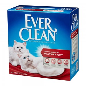 Наповнювач для кошачого туалету Ever Clean Multiple Cat мінеральний, для осель з декількома котами