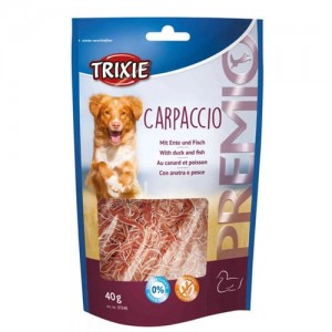 Ласощі для собак Trixie Premio Carpaccio Duck&Fish 40г