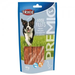 Ласощі для собак Trixie Premio Goose Filets, 65г