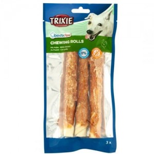 Ласощі для собак Trixie Denta Fun Chewing Rolls палички, 140г
