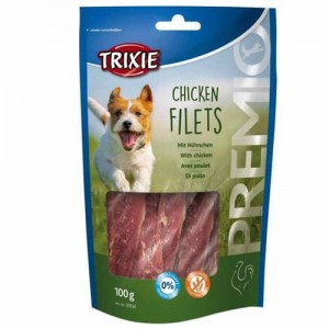 Ласощі для собак Trixie Premio Chicken Filets з курячим філе, 100г