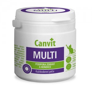 Вітамінно-мінеральний комплекс для котів Canvit Multi таблетки 100 шт