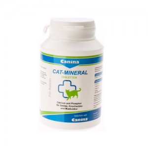 Полівітамінний комплекс для котів Canina Cat-Mineral Tabs 75 г / 150 таблеток