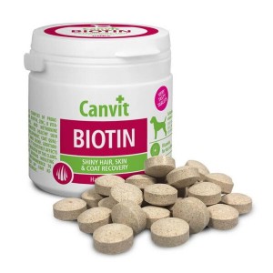 Вітамінно-мінеральний комплекс для собак Canvit Biotin таблетки 100 шт