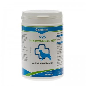Полівітамінний комплекс для цуценят Canina V25 Vitamintabletten