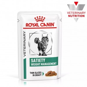 Лікувальний вологий корм для котів Royal Canin Satiety Weight Management 85г