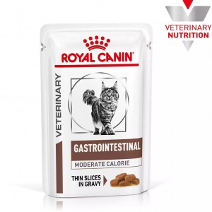 Лікувальний вологий корм для котів Royal Canin Gastrointestinal Moderate Calorie 85г
