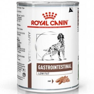 Лікувальний вологий корм для собак Royal Canin Gastrointestinal Low Fat 410г