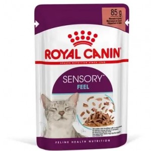Вологий корм для котів Royal Canin Sensory Feel Gravy, 85г