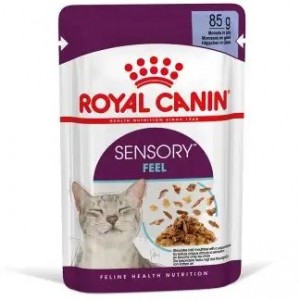 Вологий корм для котів Royal Canin Sensory Feel Jelly, 85г