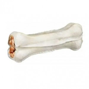 Ласощі для собак Trixie Denta Fun кістка пресована з качкою, 10см