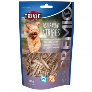 Ласощі для собак Trixie Premio Fish Rabbit Stripes, 100г