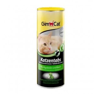 Вітаміни для котів Gimcat Katzentabs, з морськими водоростями і біотин, 710шт/425г