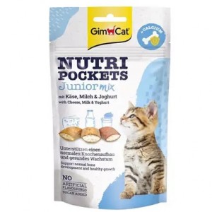 Ласощі для кішок Gimcat Nutri Pockets Junior 60 гр