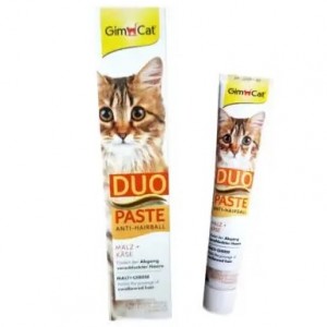 Паста для кішок GimCat Anti-Hairball Duo Paste Chicken + Malt, для виведення шерсті, 50г