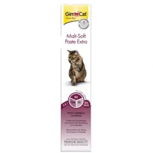 Паста для котів GimCat Malt-Soft Extra для виведення шерсті, 200 г