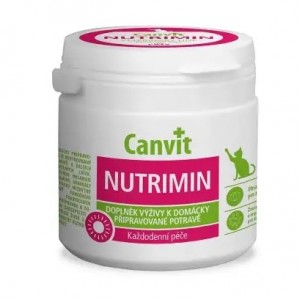 Вітамінно-мінеральна добавка для котів Canvit Nutrimin,150г