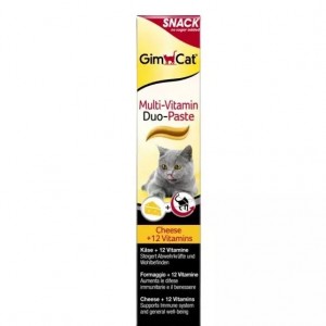 Паста для котів Gimcat Duo мультивітамін + сир, 50г