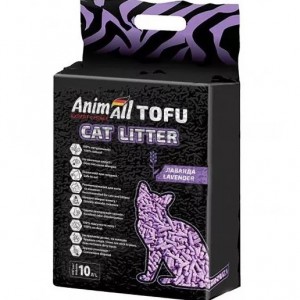 Наповнювач для котячого туалету AnimAll Tofu соєвий з ароматом лаванди