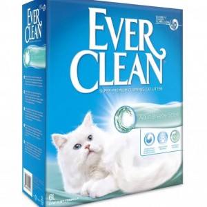 Наповнювач для котячого туалету Ever Clean Litterfree Paws Clumping з ароматом морської свіжості, 6л
