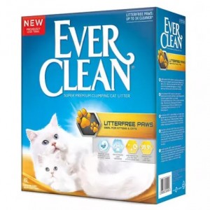 Наповнювач для котячого туалету Ever Clean Litterfree Paws Clumping ароматизований, мінеральний